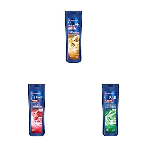 Clear Men Kepeğe Karşı Şampuan Seti (3x350ml)