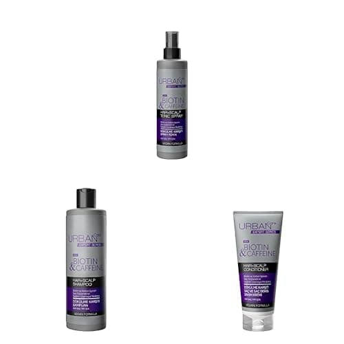 Urban Care Expert Biotin & Caffeine Tonik 200 ML + Urban Care Expert Biotin & Caffeine Şampuan (350 ml) + Urban Care Expert Biotin & Caffeine Saç Kremi (200 ml)