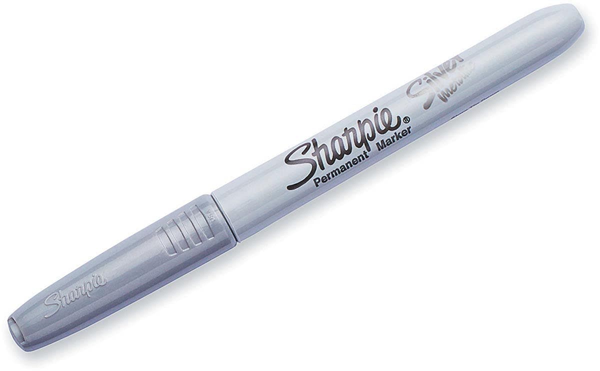 Sharpie Markör Boya Metalik Gümüş 1834363 1x