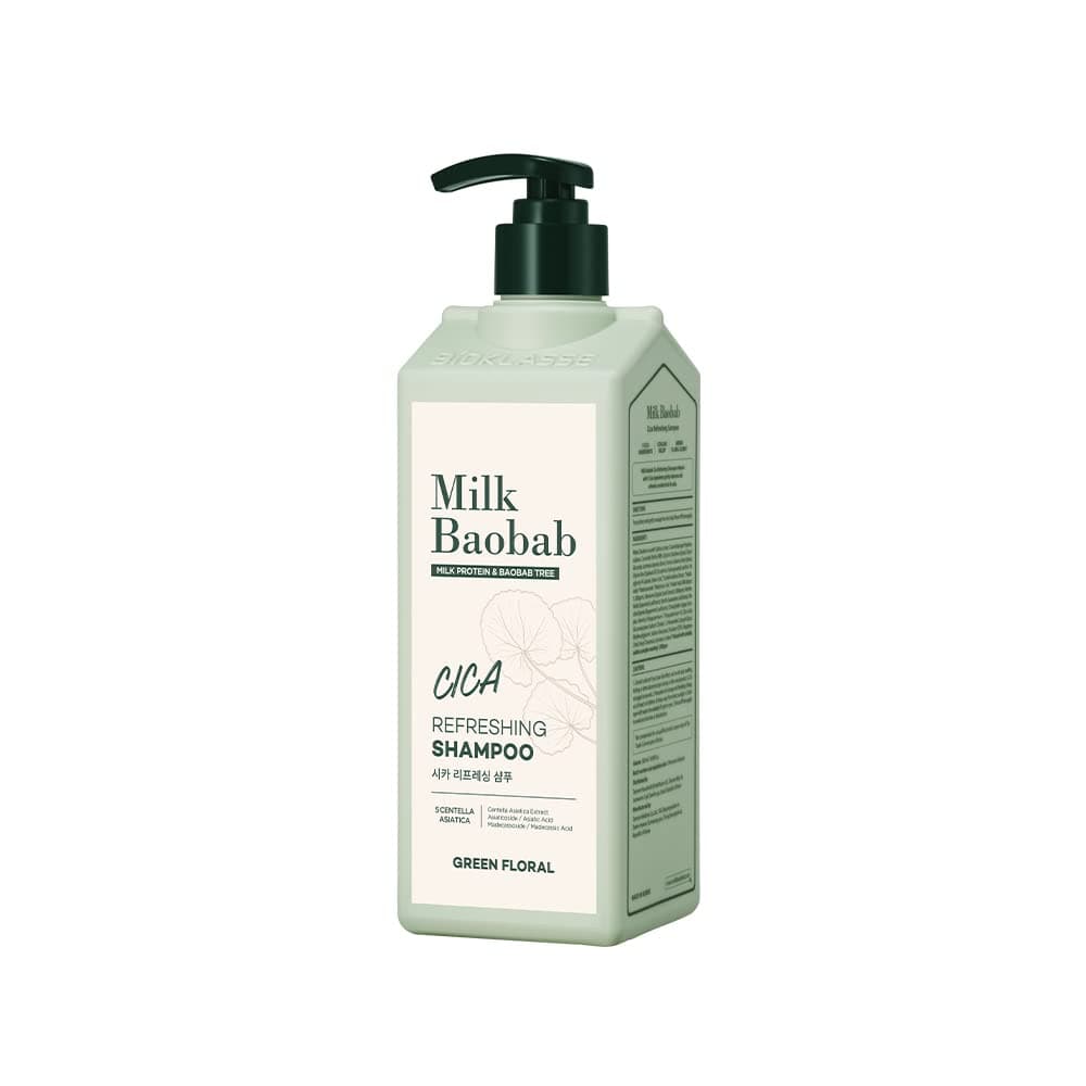 Milk Baobab Hassas Saç Derisini Nemle Rahatlatan Cica İçerikli Şampuan Cica Refreshing Shampoo