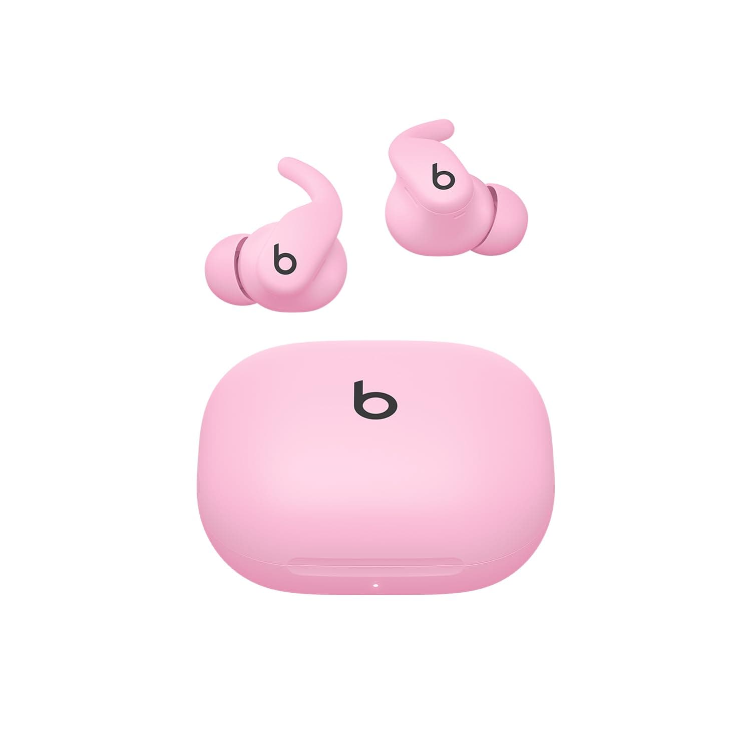 Beats - Powerbeats Fit - Kablosuz, Gürültü Önleyici, Üstün Kulak Uyumuna Sahip Antrenman Kulaklıkları; IPX4; şarj kutusuyla 30 saate kadar pil ömrü; Apple ve Android ile uyumlu - Pozitif Pembe