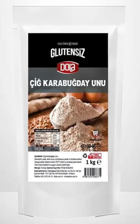 Dola Natural Çiğ Karabuğday Unu 1000 gr