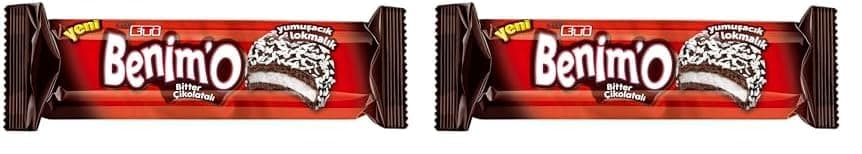 Eti Benim'o Bitter Çikolatalı Bisküvi 80 g 2li paket