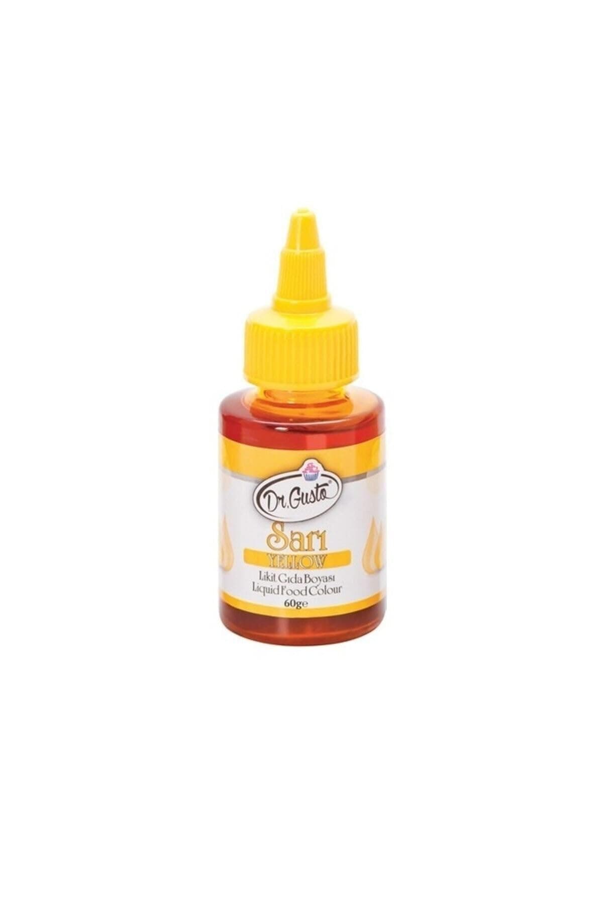 Dr.Gusto Su Bazlı Likit Gıda Boyası 60 Gr Sarı
