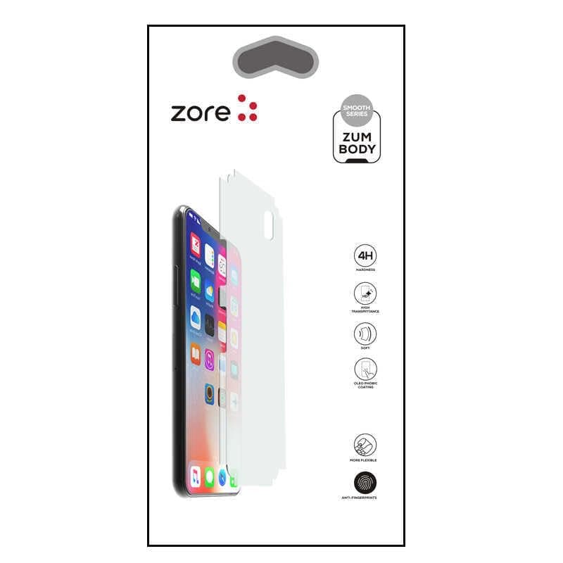 Zore Apple ile uyumlu iPhone 16 Zum Body Ekran Koruyucu Şeffaf