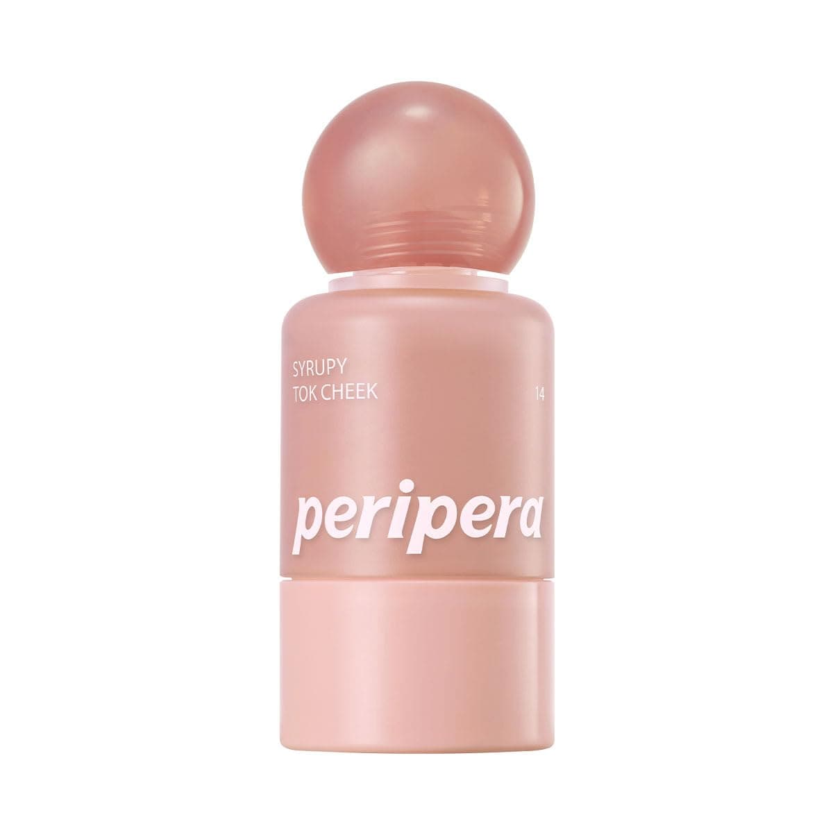 Peripera İnce Yapılı, Ciltle Bütünleşen, Pigmentli Likit Allık Syrupy Tok Cheek (14 Cotton Fig)