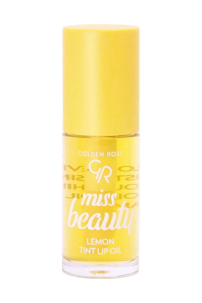 Golden Rose Miss Beauty Tint Lip Oil - 04 Lemon - Renk Değiştiren Dudak Yağı