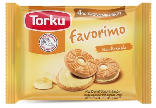 Torku Muz Kremalı Bisküvi 244 g