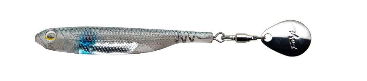 Fish Arrow Flash-J Spin SW 3" (3 adet/paket) #102 Bluespot/Silver Olta