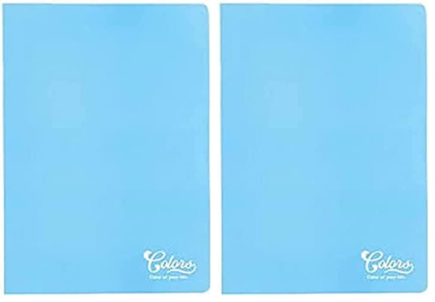 Meteksan Colors A4 60 Yaprak Çizgili Defter, Pudra Mavi (2 paketi)