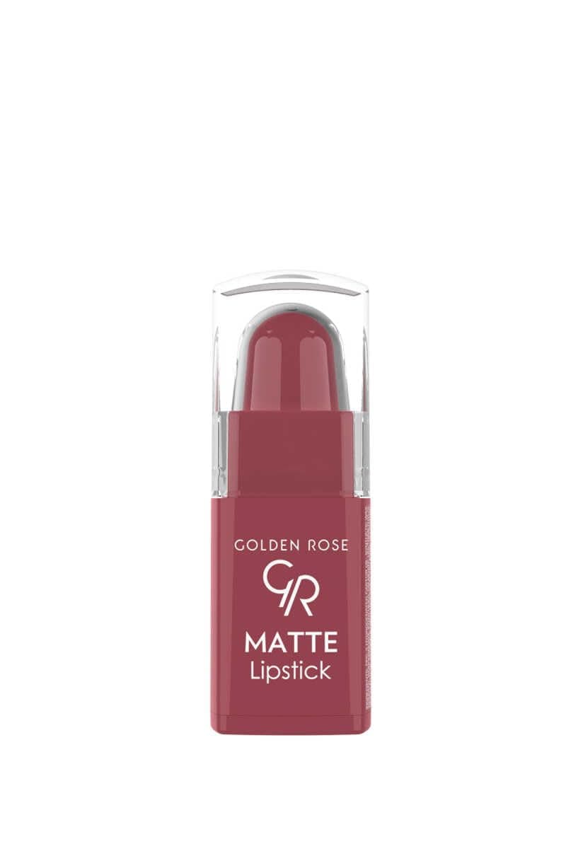 Golden Rose Matte Lipstick Mini No: 14 - Kadifemsi Mat Ruj (Seyahat Boy)