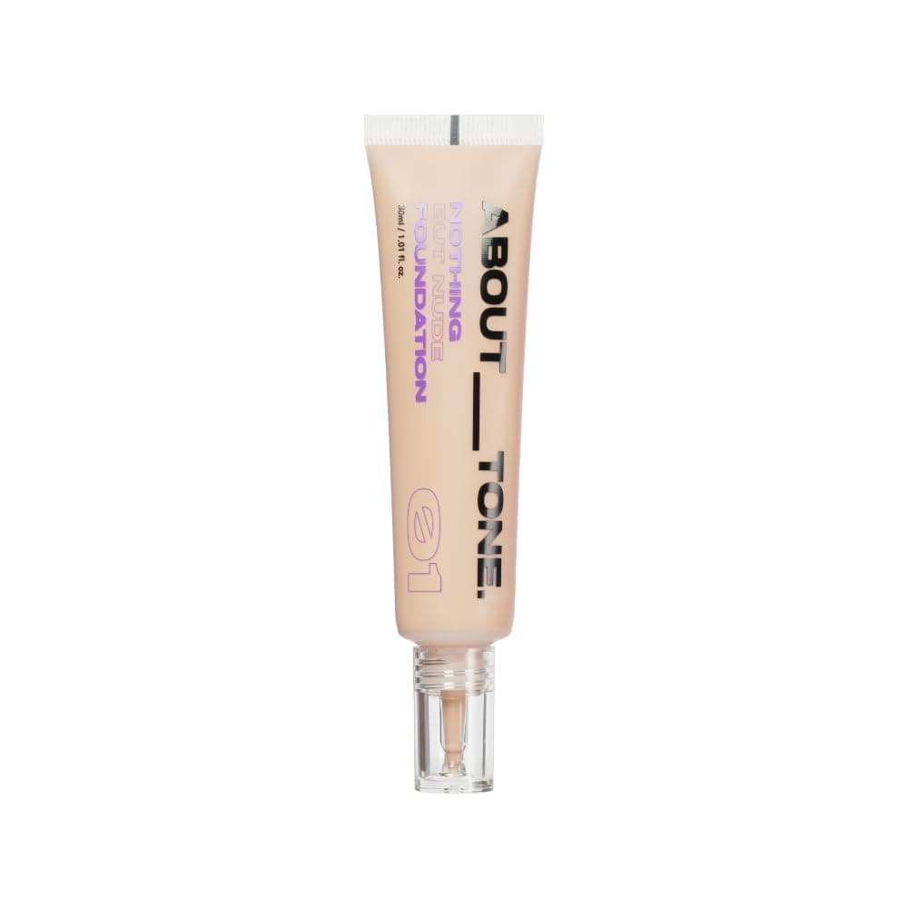 ABOUT TONE Doğal Yarı Mat Görünümlü Fondoten Nothing But Nude Foundation