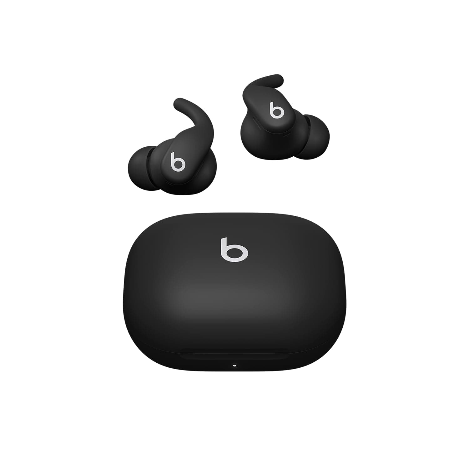 Beats - Powerbeats Fit - Kablosuz, Gürültü Önleyici, Üstün Kulak Uyumuna Sahip Antrenman Kulaklıkları; IPX4; şarj kutusuyla 30 saate kadar pil ömrü; Apple ve Android ile uyumlu - Simsiyah