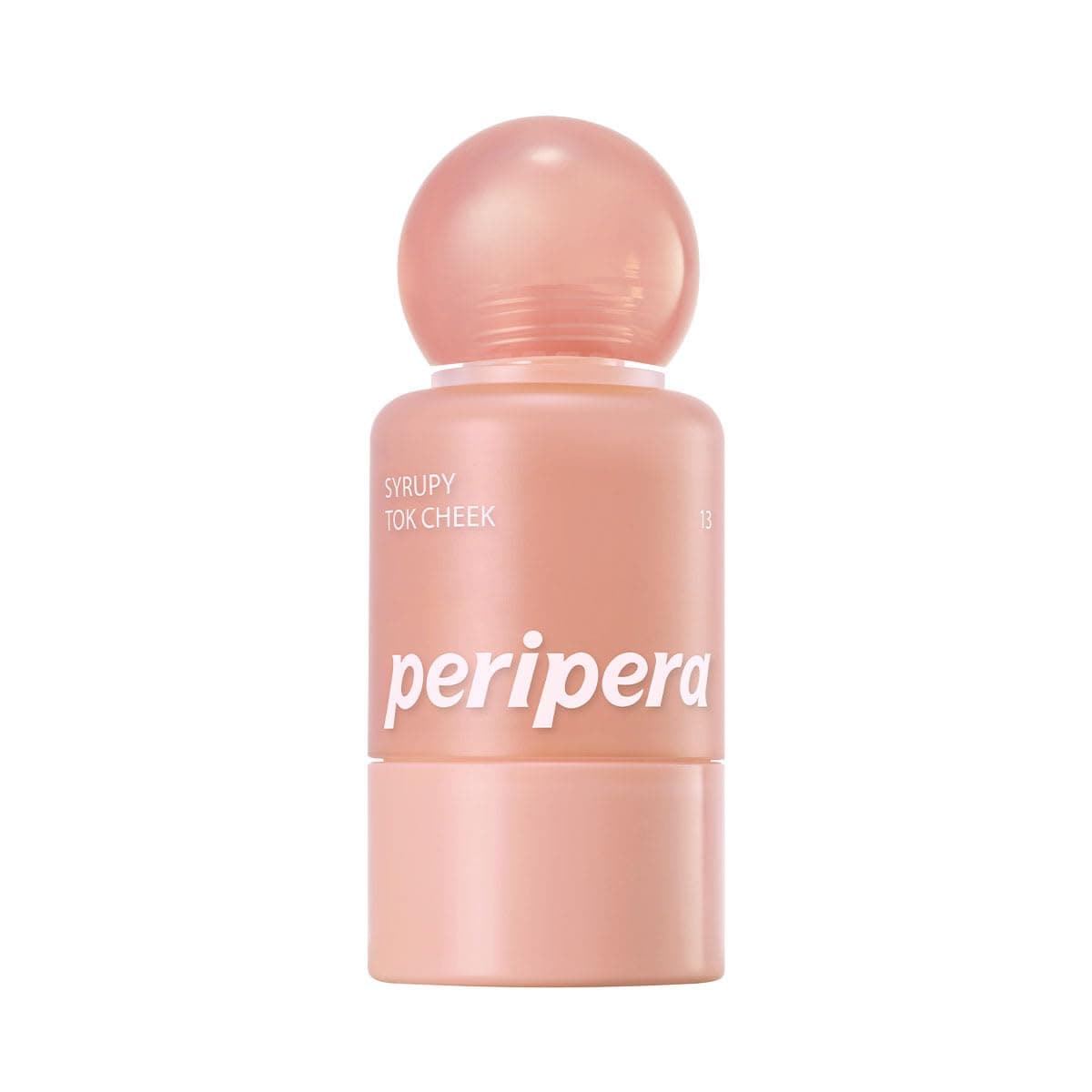 Peripera İnce Yapılı, Ciltle Bütünleşen, Pigmentli Likit Allık Syrupy Tok Cheek (13 Lazy Apricot)