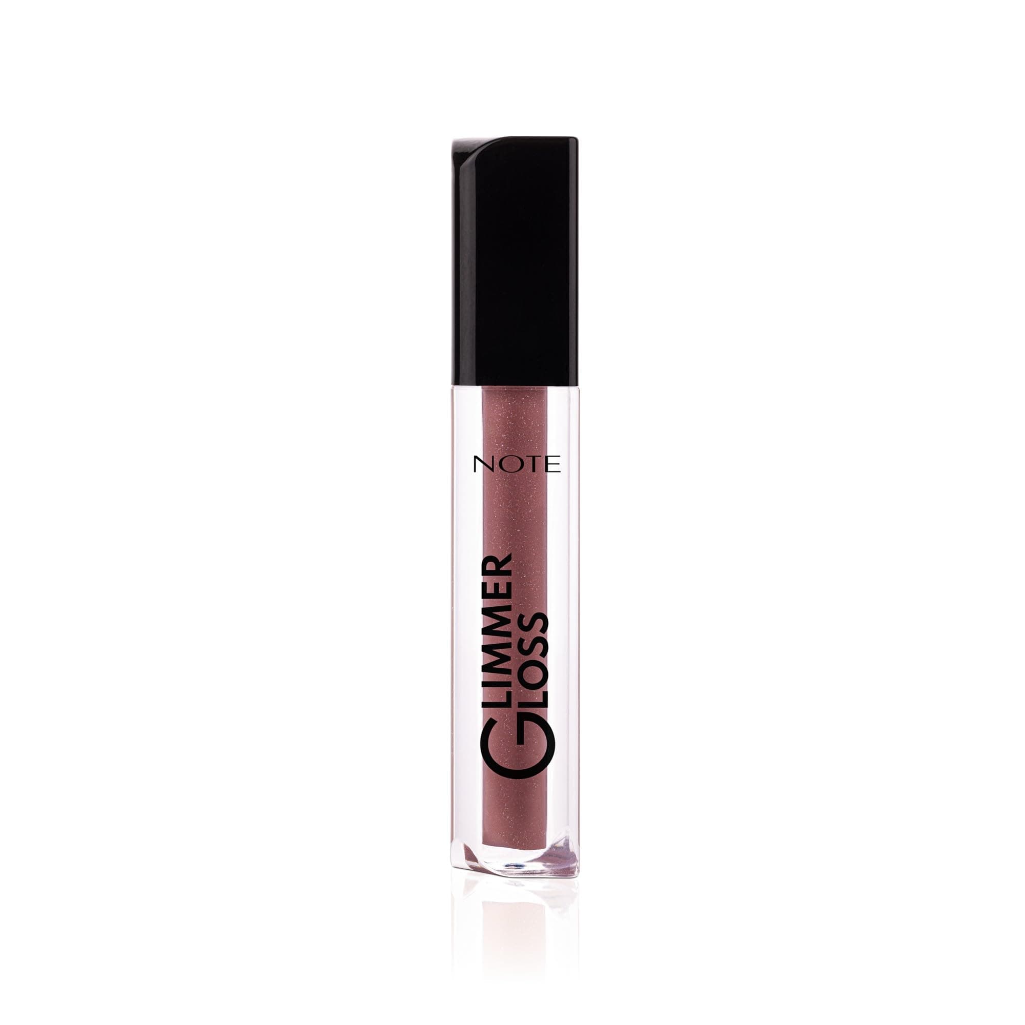 Note Cosmetics Glimmer Gloss Işıltılı Nemlendirici Dudak Parlatıcısı - 40 Rosy Wood