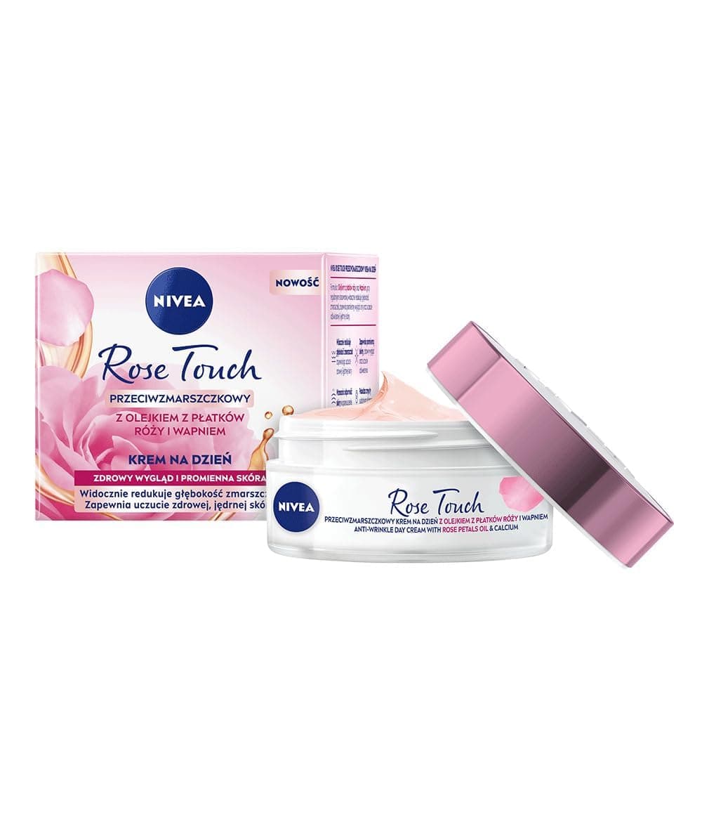NIVEA Aqua Rose Kırışıklık Karşıtı Gündüz Yüz Bakım Kremi 50ml+ NIVEA Aqua Rose Kırışıklık Karşıtı Gece Yüz Bakım Kremi 50ml