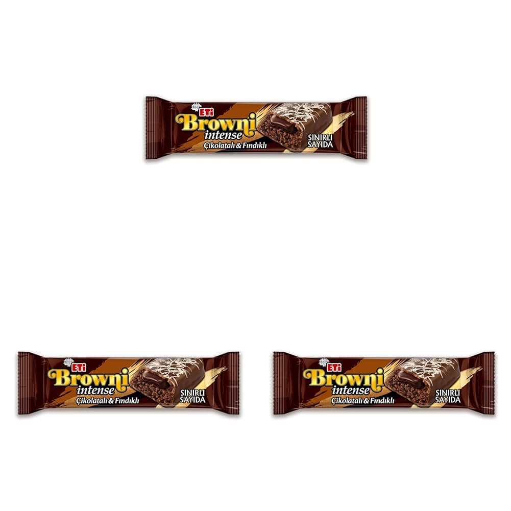 Eti Browni Intense Fındıklı 48 g 3lü paket