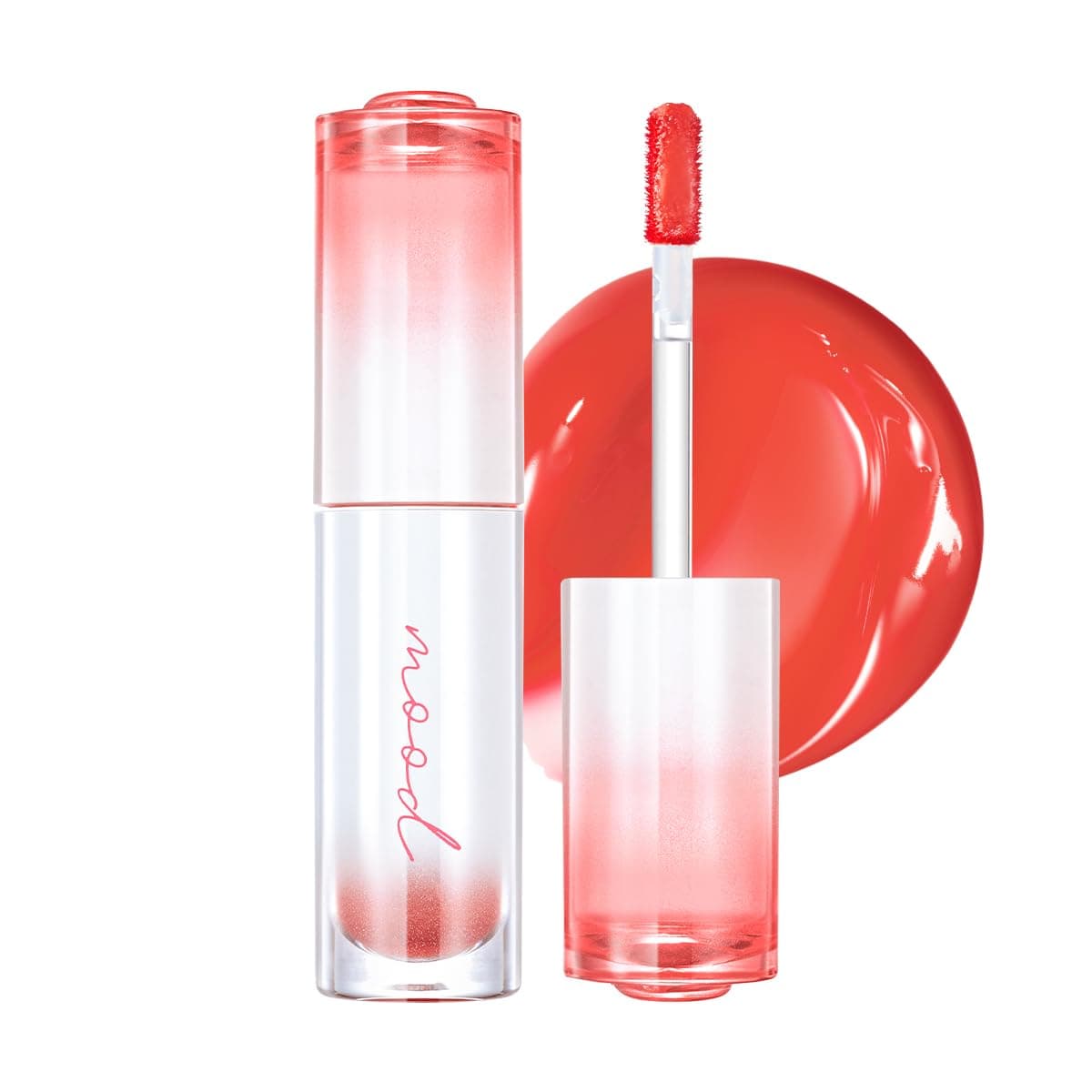 PERIPERA Kalıcı, Pigmentli, Parlak Bitişli Tint Ink Mood Glowy Tint 24 Coral Pride (Soda Cafe)