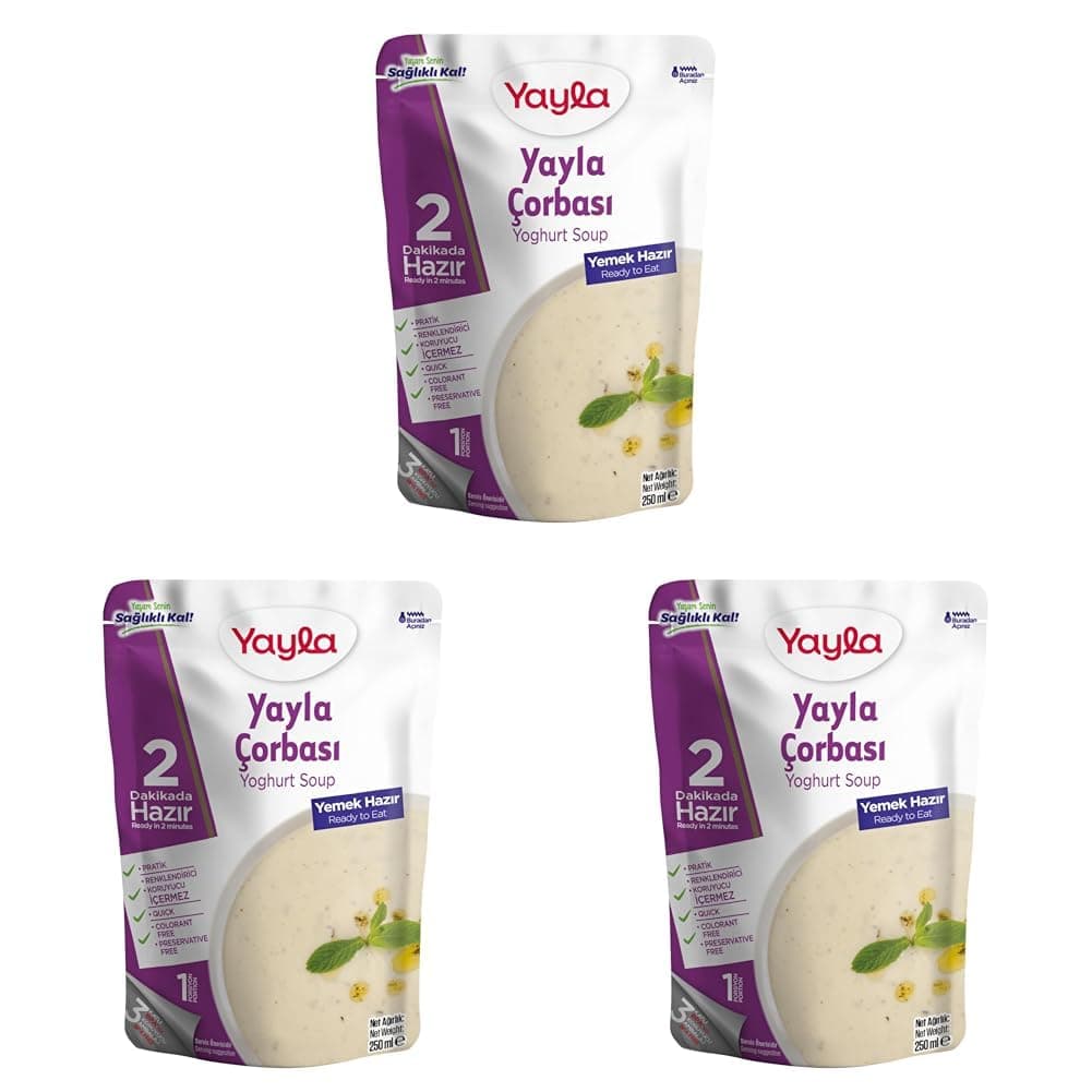Yayla Yayla Çorbası (250 Gr) Tekli Paket 3lü paket