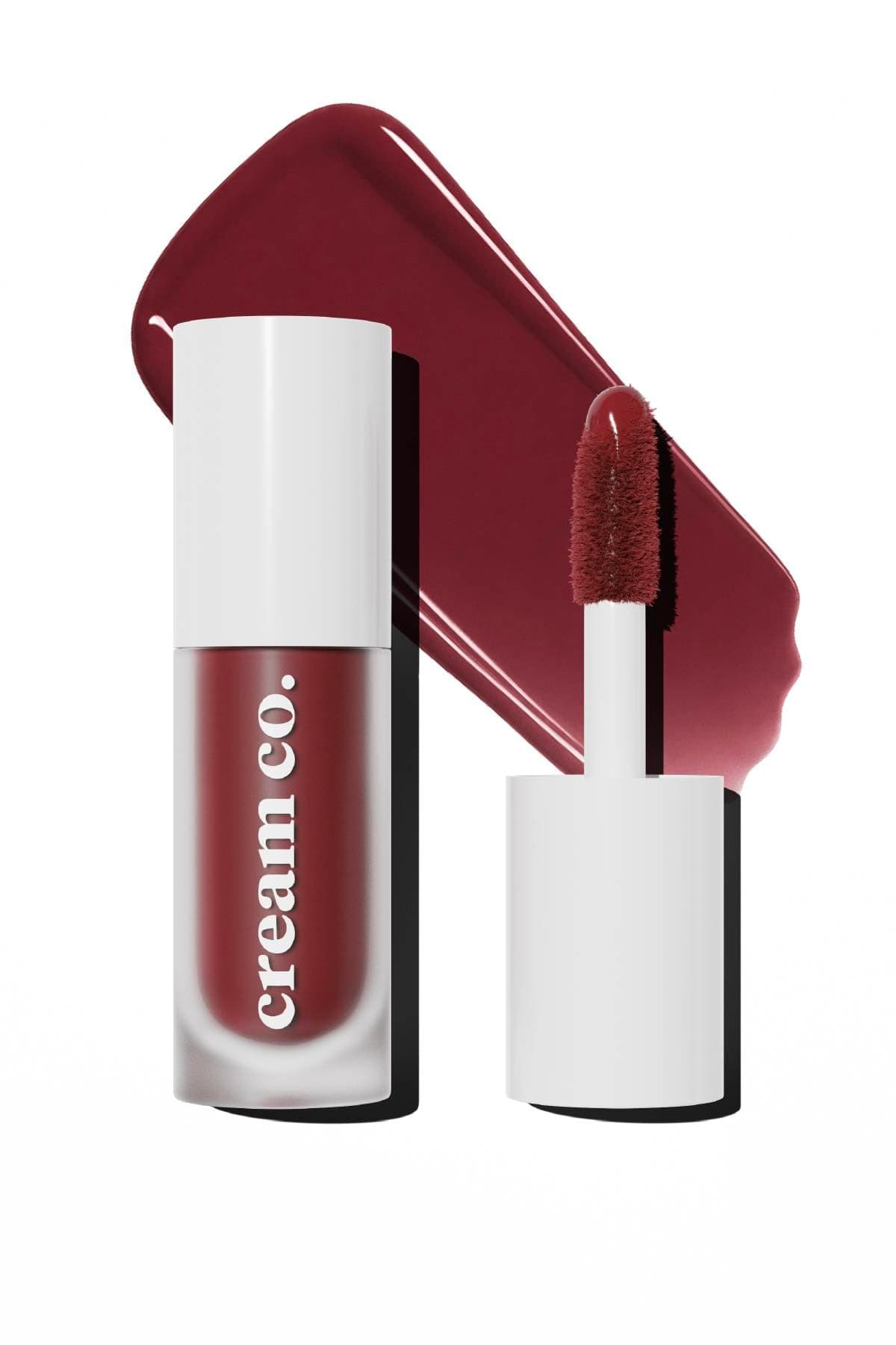 Cream Co. Allık Ruj Göz Farı Glow Tint Bold Burgundy, Nemlendirici Makyaj, 509, Hyaluronik Asit Peptit
