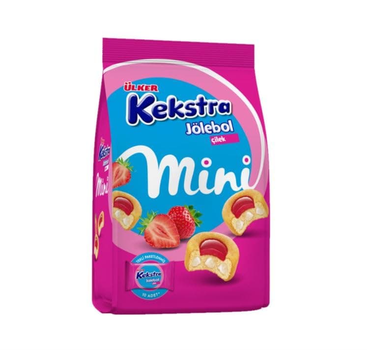 ÜLKER Kekstra Mini Çilekli Kek, 150 Gr