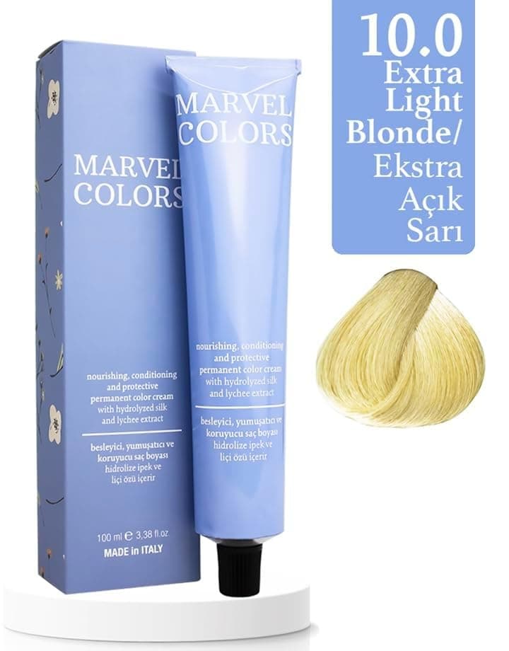 100 ml Tüp Boya 10,0 Extra Açık Sarı