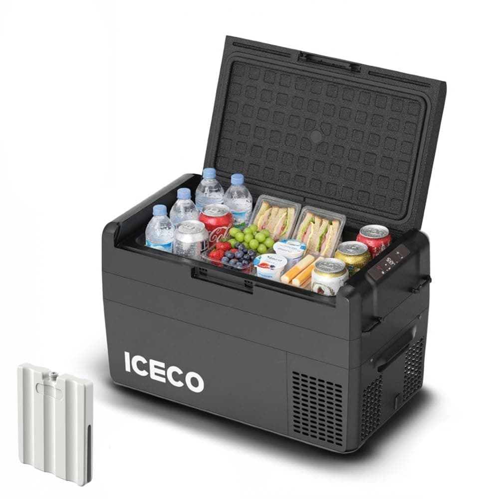 ICECO MCD25B 12/24Volt 25 Litre Kompresörlü Oto Buzdolabı/Dondurucu + Buz Kaseti