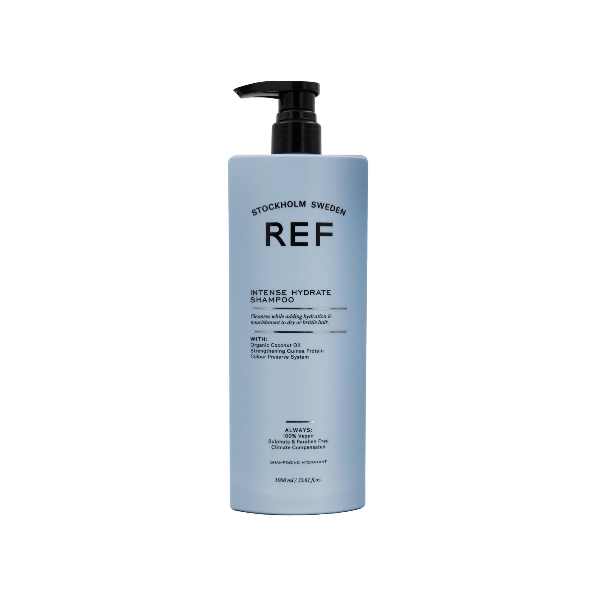 REF Stockholm Intense Hydrate Shampoo 1000 Ml Kuru Saçlar için Nemlendirici Şampuan