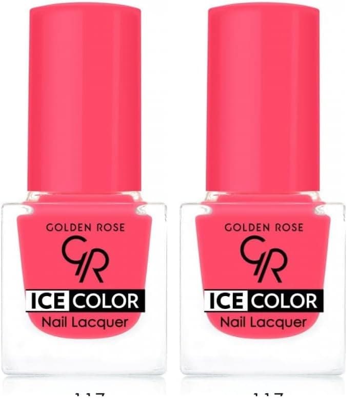 Golden Rose Ice Color Nail Lacquer No:117 (2 paketi)
