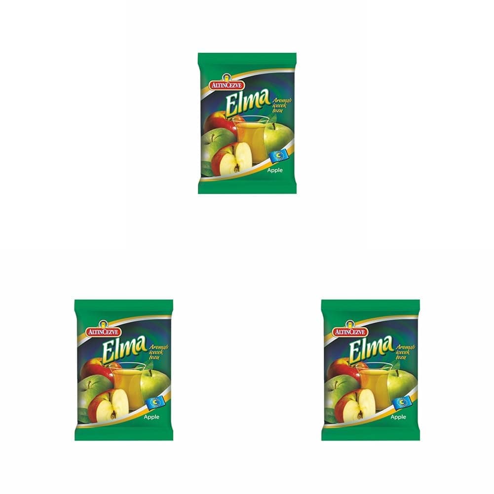 Altıncezve Elma Aromalı İçecek Tozu 250 Gr 3lü paket
