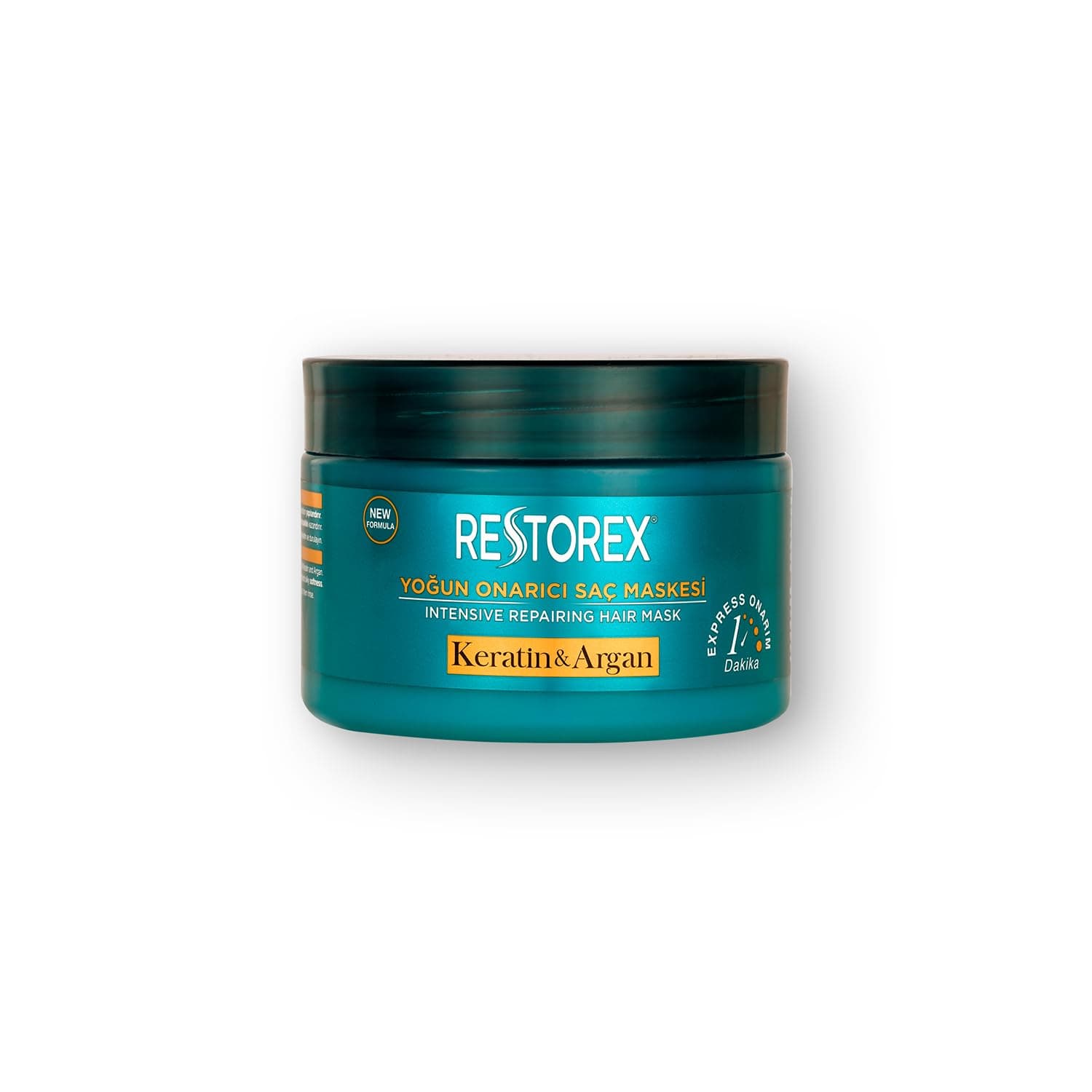 Restorex Keratin & Argan Onarıcı Saç Bakım Maskesi 300 Mililitre, Yıpranmış ve Hasar Görmüş Saçlar Botoks Etkili