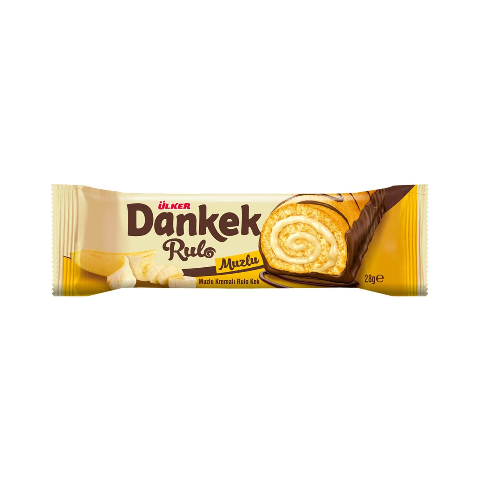 ÜLKER Dankek Muzlu Rulo Porsiyon Kek, 28 Gr