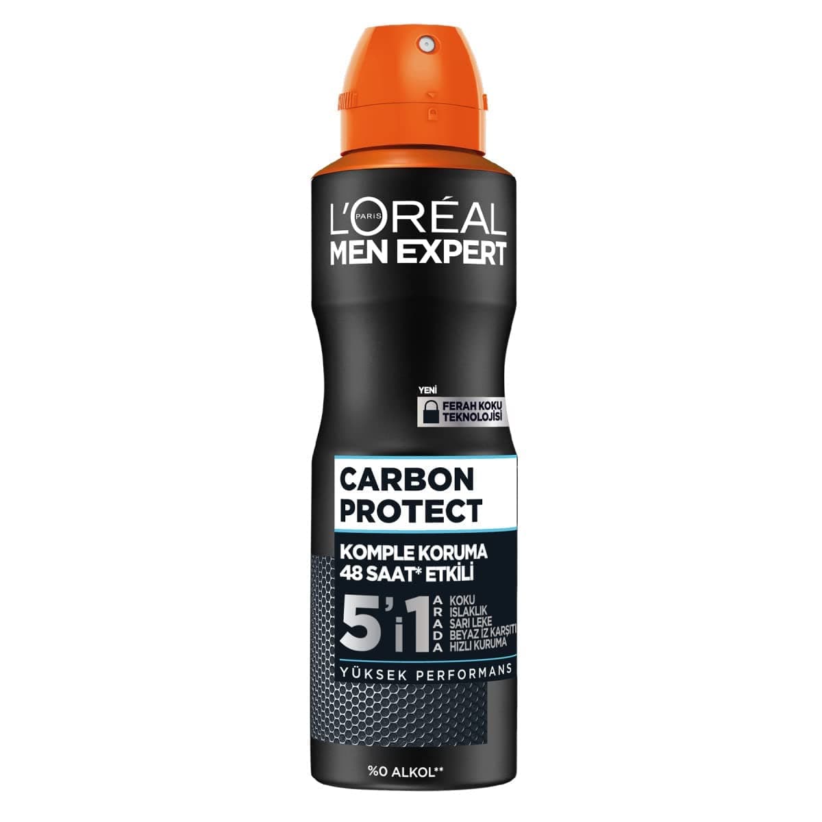 L'Oreal Paris Men Expert Carbon Protect Anti Perspirant Sprey Deodorant 150 ml