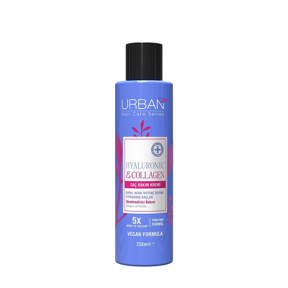 Urban Care Hyaluronik & Kolajen Kuru ve Cansız Saçlara Özel Saç Bakım Kremi 250 ml