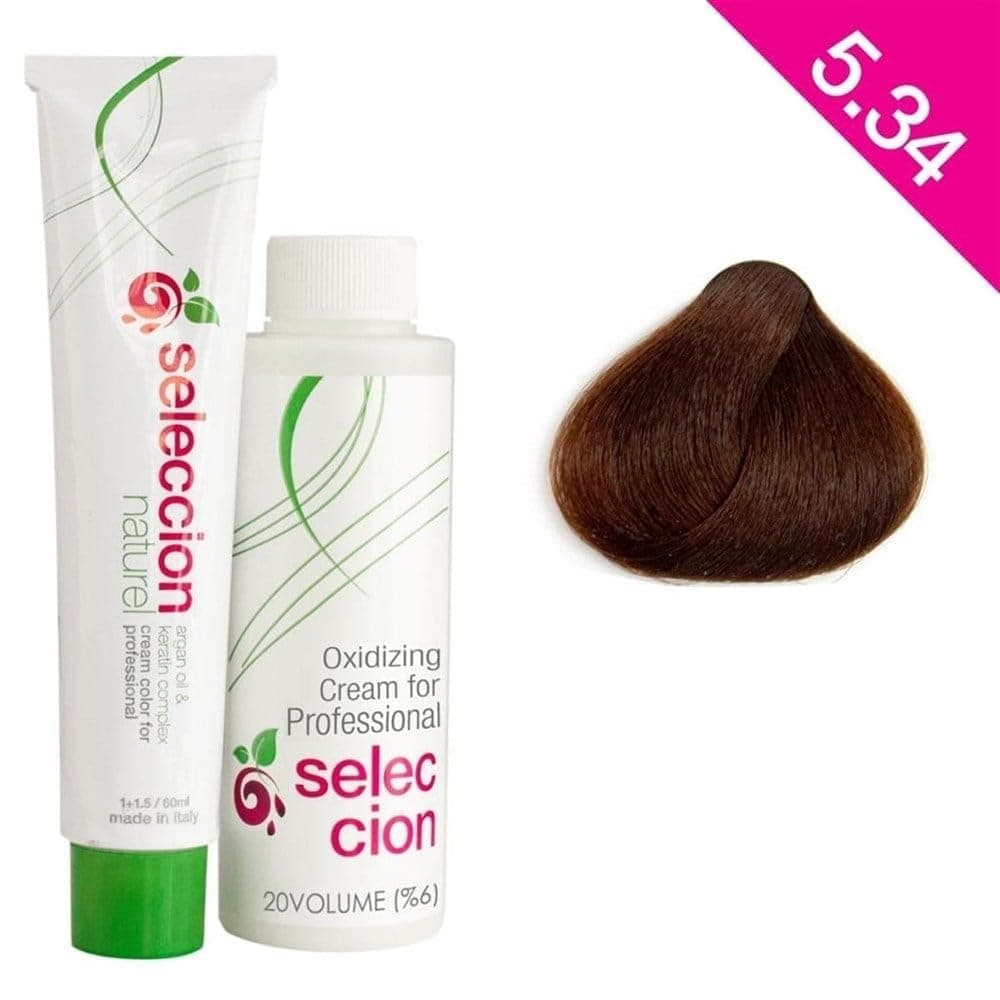 Seleccion Naturel Color 60 ml 5.34 Açık Işıltılı Kestane