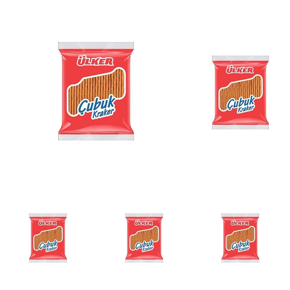 Ülker Ülker Sade Çubuk Kraker 32 gr 5li paket, 5'li