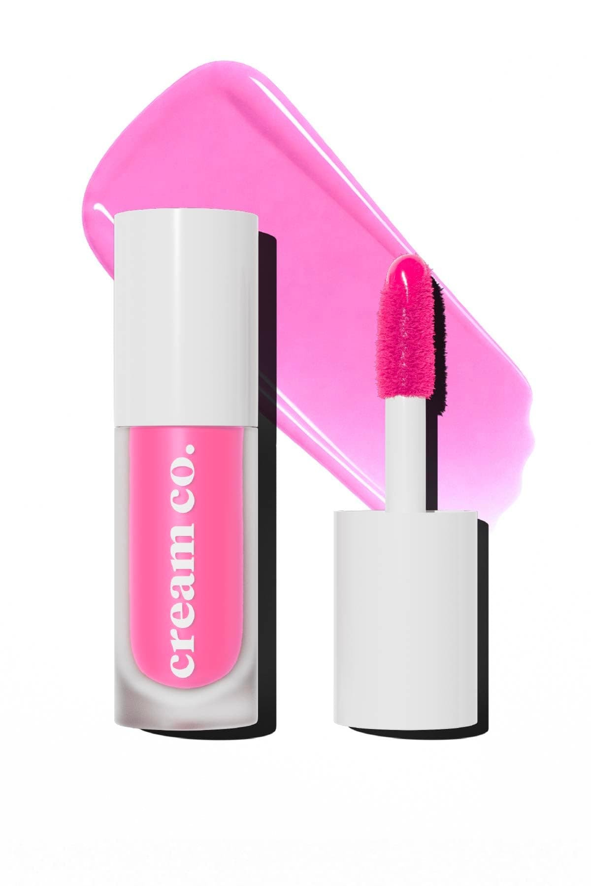 Cream Co. Allık Ruj Göz Farı Glow Tint Radiant Pink, Nemlendirici Makyaj, 505 Pembe, Hyaluronik Asit Peptit