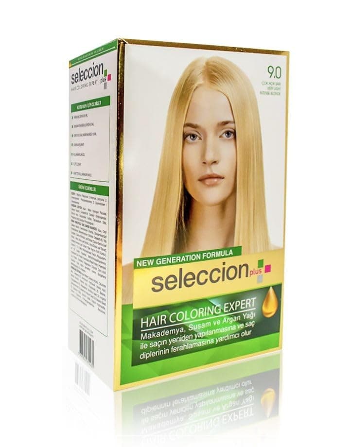 Seleccion Plus Ultra Parlaklık Sağlayan Kalıcı Saç Boyası 9.0 Çok Açık Sarı