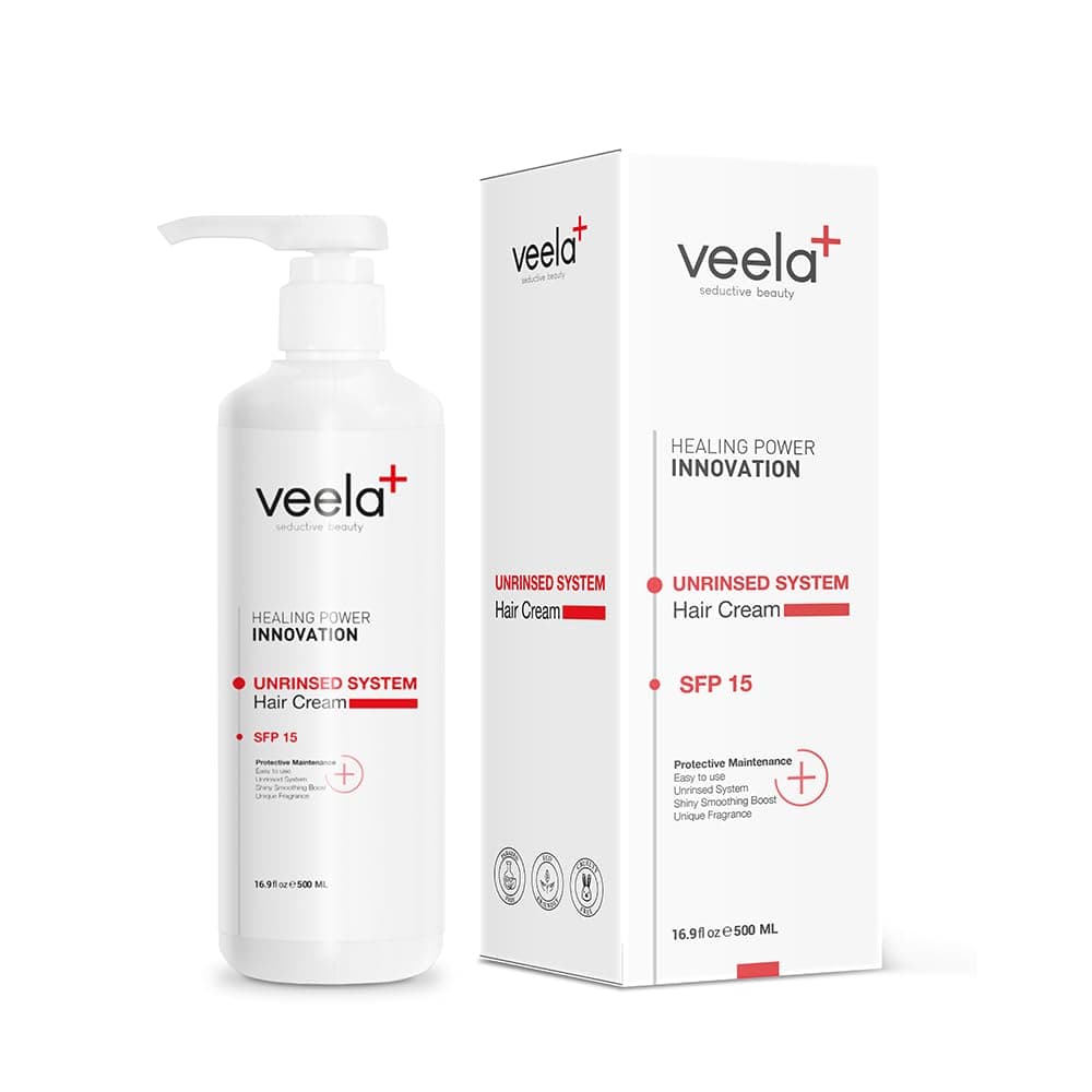 Veela Zayıflamış Saçlar İçin Durulanmayan Yenileyici Bakım Kremi Unrinsed System Hair Cream