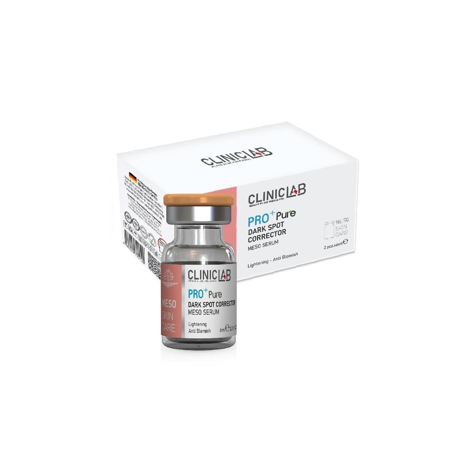 Cliniclab Pure Dark Spot Corrector Meso Serum 6 ml x 2 adet