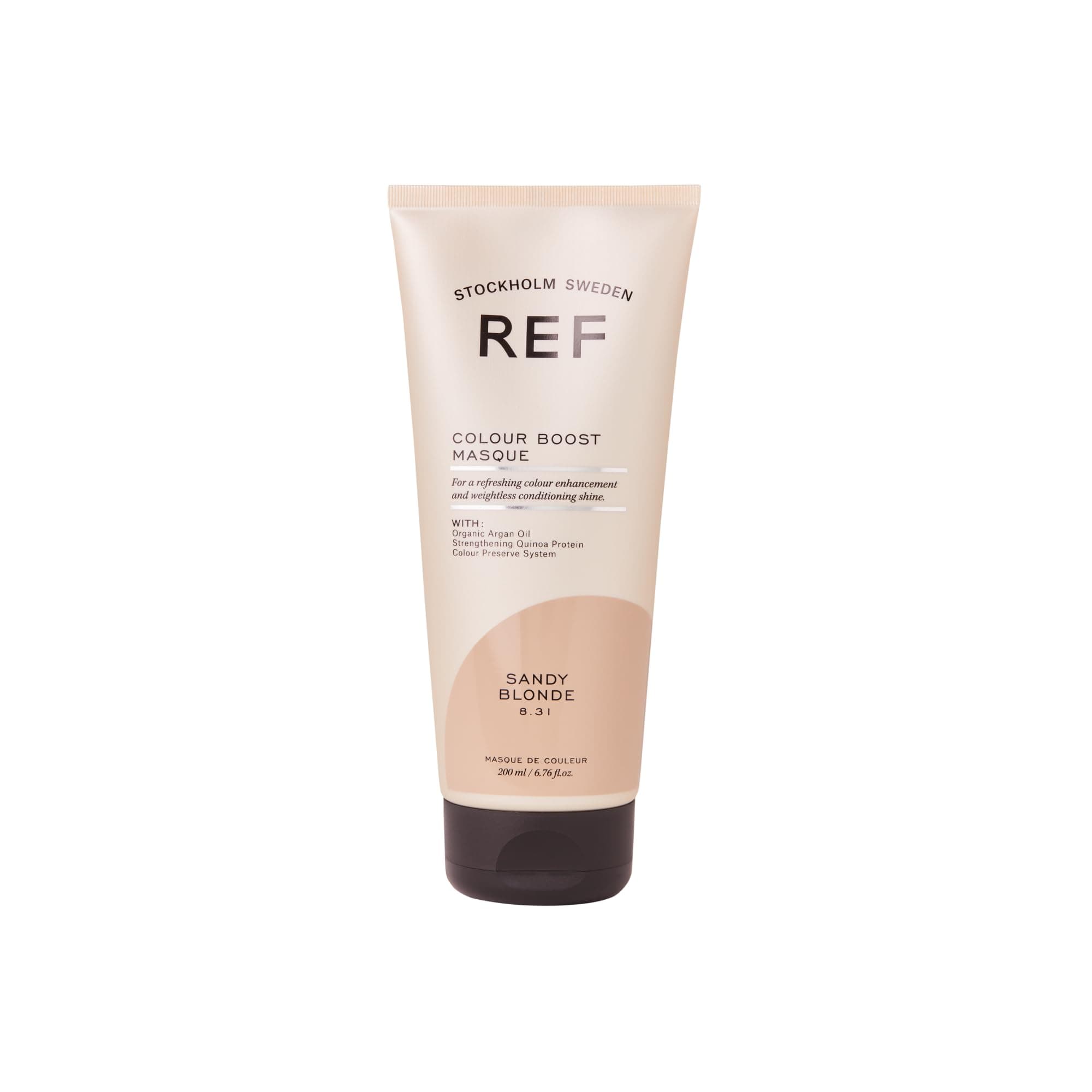 REF Colour Boost Renk Artışı Sağlayan Parlatıcı Maske Sandy Blonde 200 ml