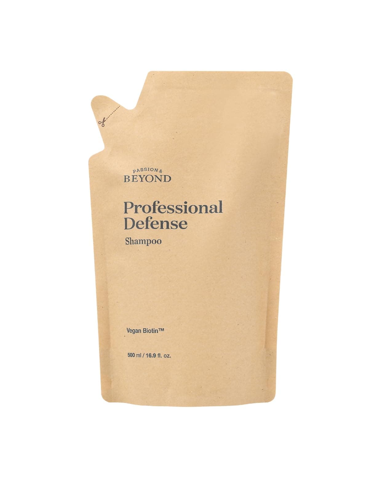 PASSION & BEYOND Professional Defense Shampoo Yedek Dolum Paketi Onarıcı Güçlendirici Şampuan 500 ml