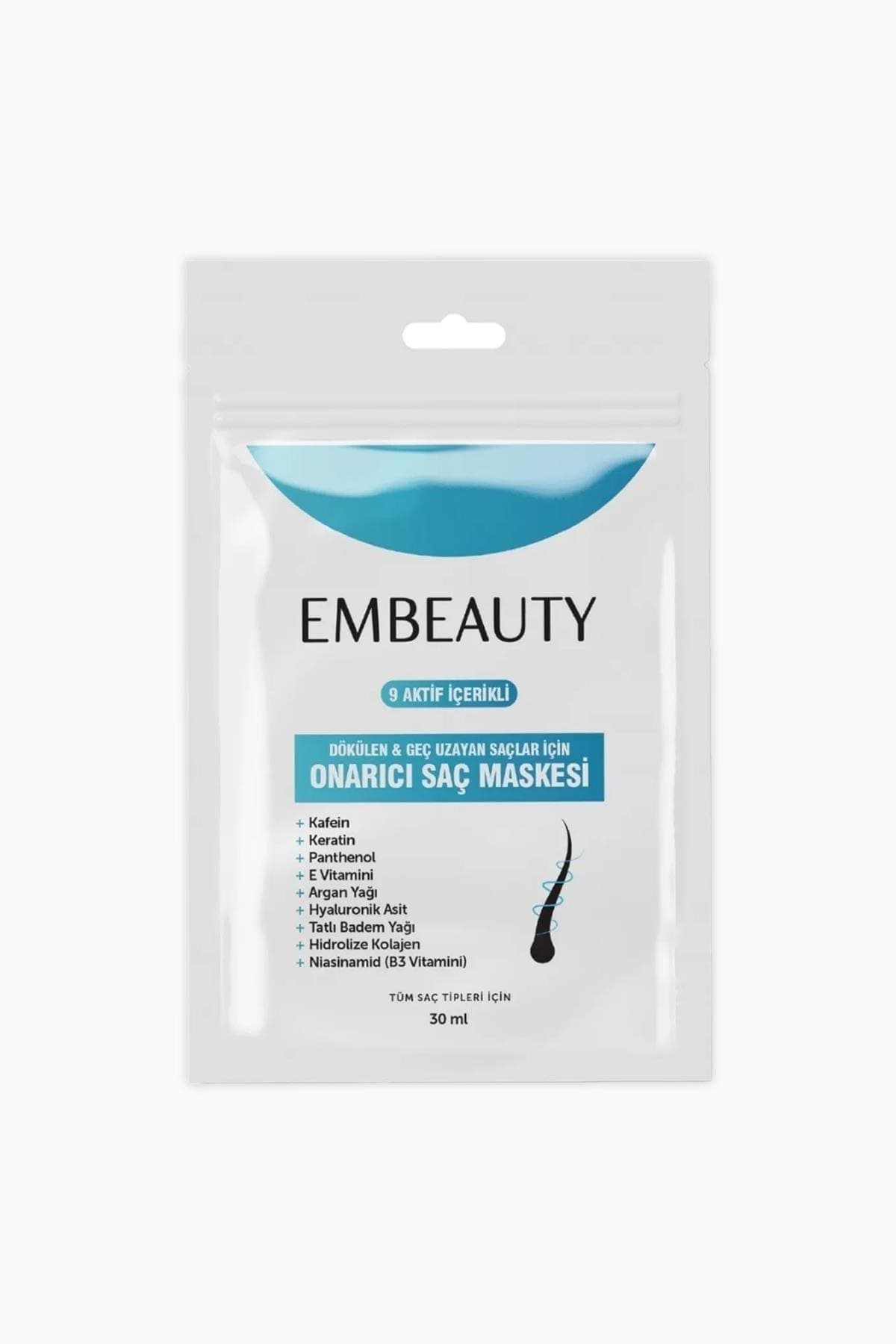 Embeauty Besleyici Onarıcı Saç Maskesi 30 ml