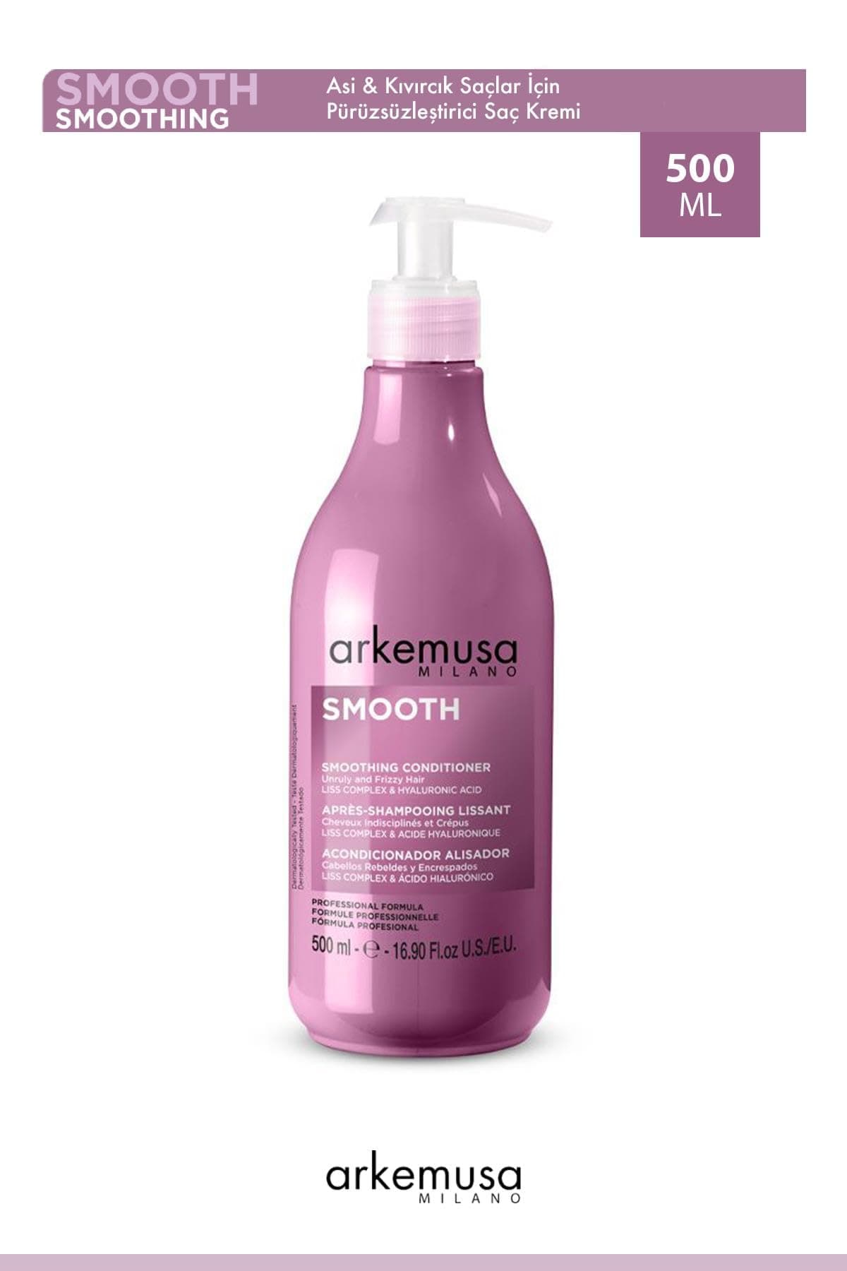 Arkemusa Smoothing Saç Kremi 500ml