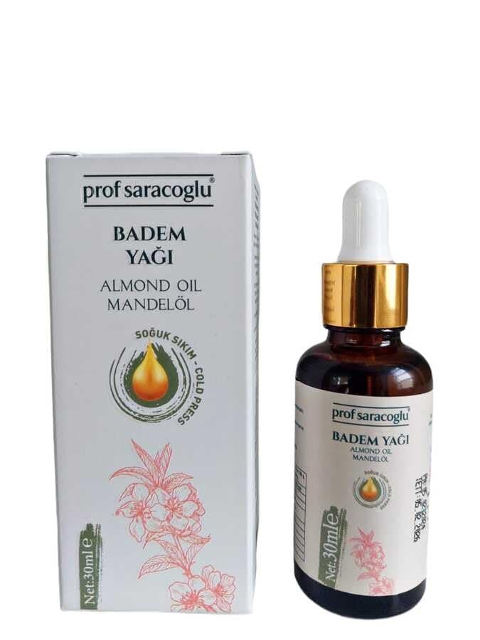 Prof Saracoglu Soğuk Pres Badem Yağı 30ml