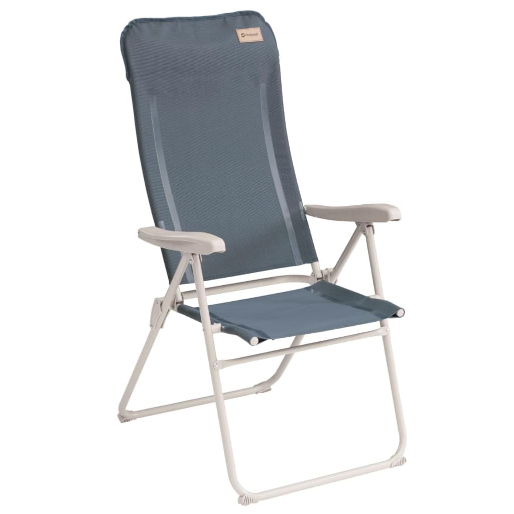 Outwell Cromer 5 Kademeli Katlanır Kamp Sandalyesi, Okyanus Mavisi