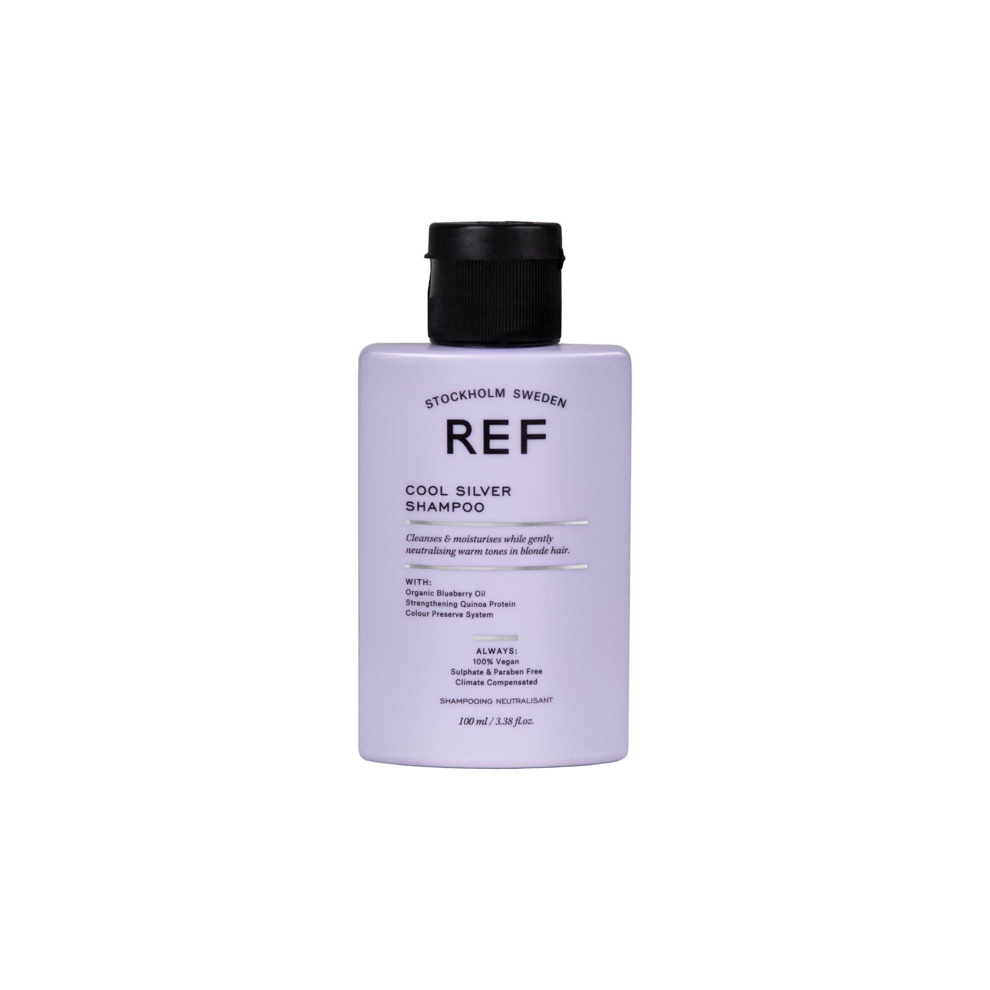 REF Stockholm Cool Silver Shampoo 100 Ml Sarı ve Gümüş Renkli Saçlara Özel Şampuan