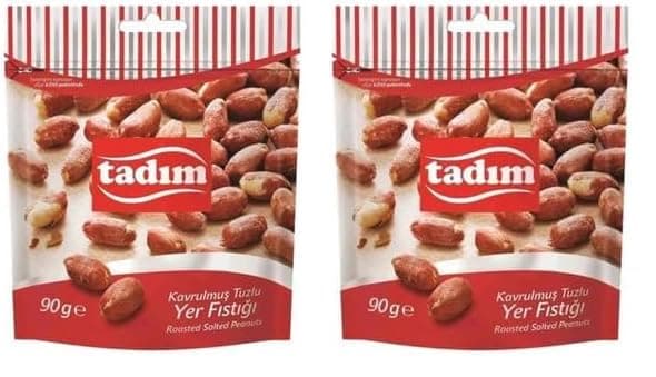 Tadım Yer Fıstığı Tuzlu 90 Gram (2 paketi)