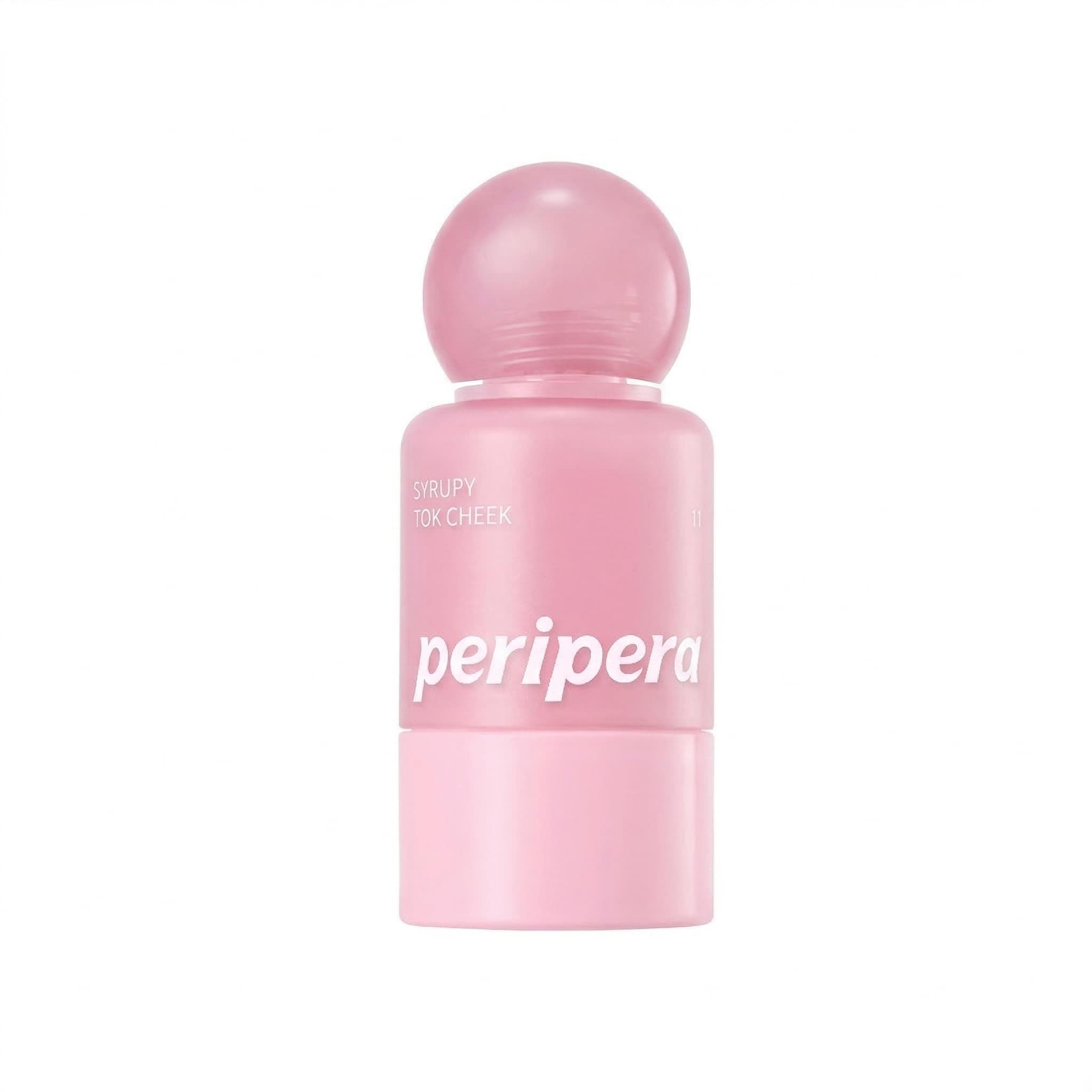 Peripera İnce Yapılı, Ciltle Bütünleşen, Pigmentli Likit Allık Syrupy Tok Cheek (11 Foggy Berry)