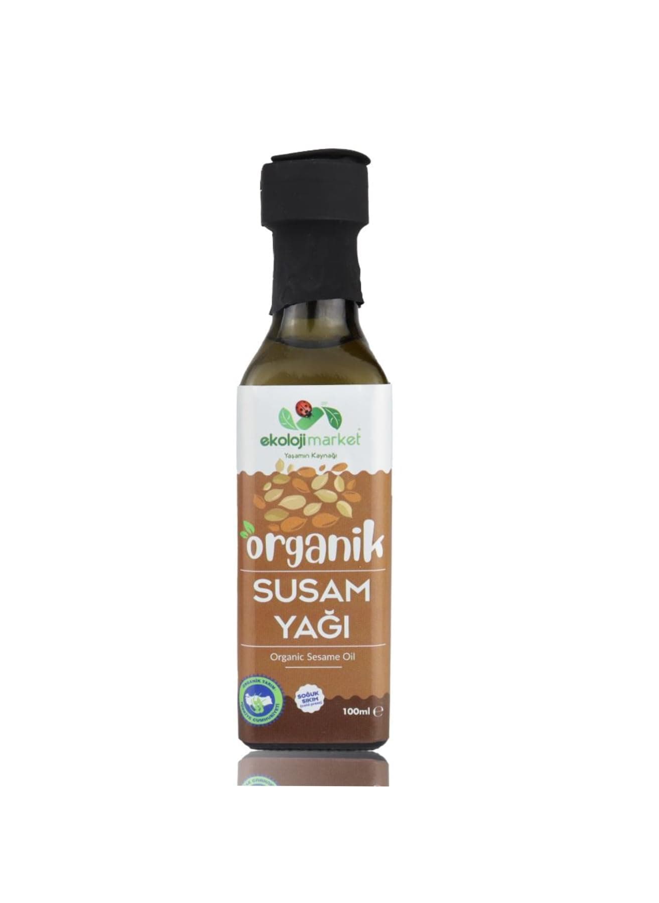 Ekoloji Market Organik Susam Yağı 100 ml